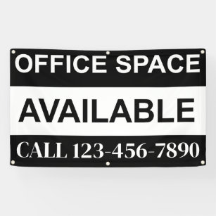 Commercial Real Estate Office Leasing Banner 