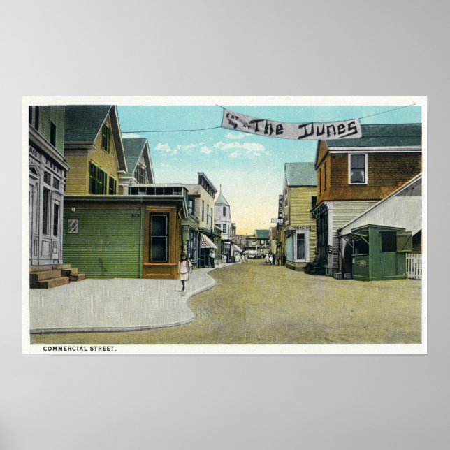 Commercial Street View Poster (Front)