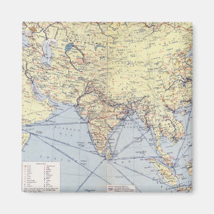 Commercial Trade Routes   South Asia Magnet