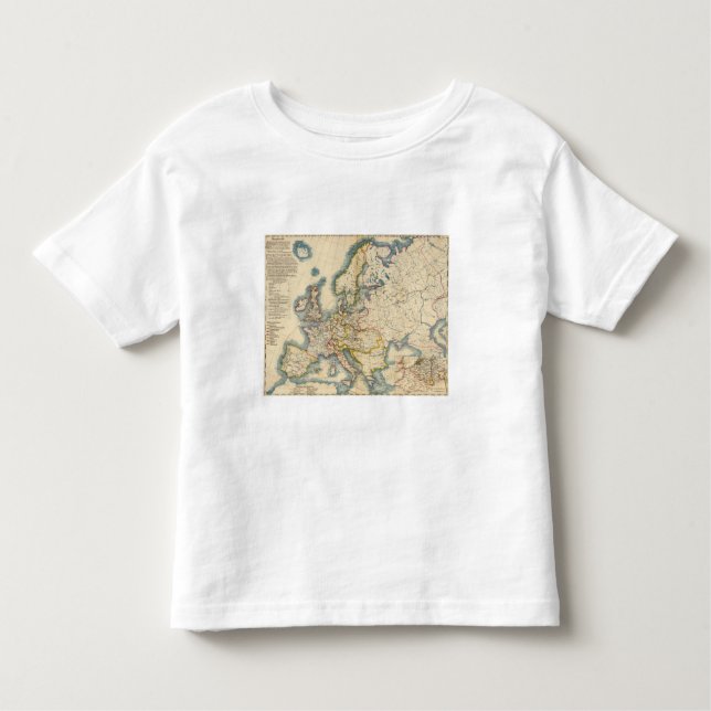Commerciale Industrial Map of Europe Toddler T-Shirt (Front)