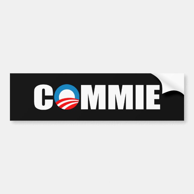 COMMIE BUMPER STICKER (Front)