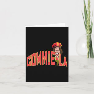 Commie-la Harris Kamala Harris Tim Wheimer Coach 2 Card