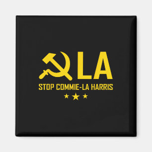 Commie-la Kamala Harris Tim Wheimer Coach 2024 La  Magnet