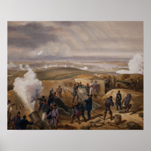 Commissariat Difficulties, plate from 'The Seat of Poster