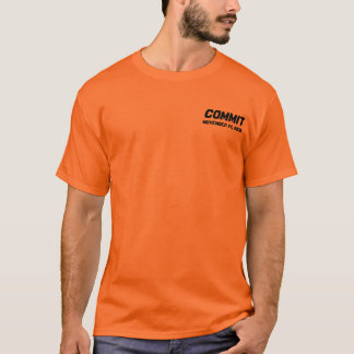COMMIT, November 14, 2010 T-Shirt