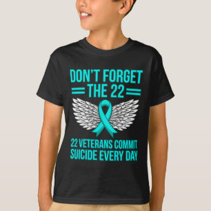 Commit Suicide Ptsd Awareness Ribbon Graphic T-Shirt