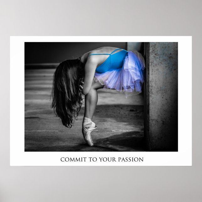 Commit to your Passion Poster (Front)