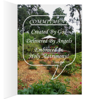 Commitment Created/Delivered/Embraced Garden View