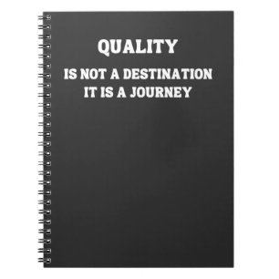 Commitment to Quality: A Journey of Excellence Notebook