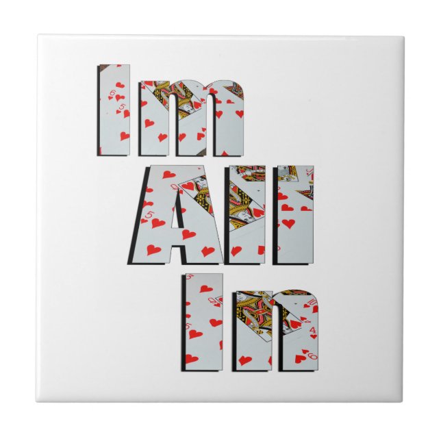 Committed: All In At Poker,  Tile (Front)