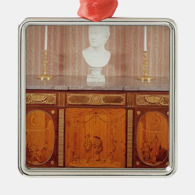 Commode, 1776-79 metal tree decoration (Front)