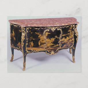Commode, French, mid 18th century Postcard