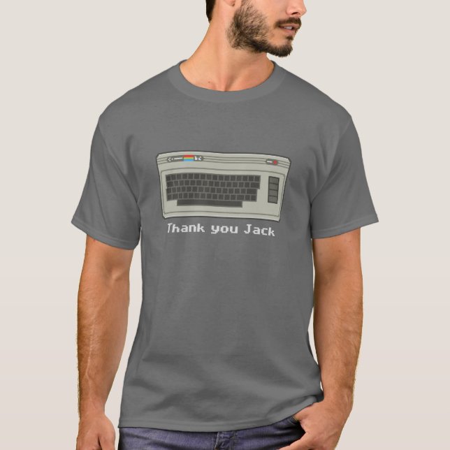 Commodore 64 - Thank you Jack - T-Shirt (Front)
