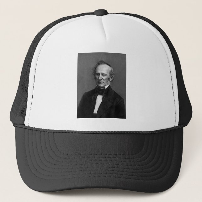 Commodore Cornelius Vanderbilt Portrait circa 1850 Trucker Hat (Front)