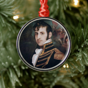Commodore Stephen Decatur Metal Tree Decoration