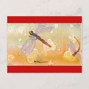 "Common Dragons" Postcard