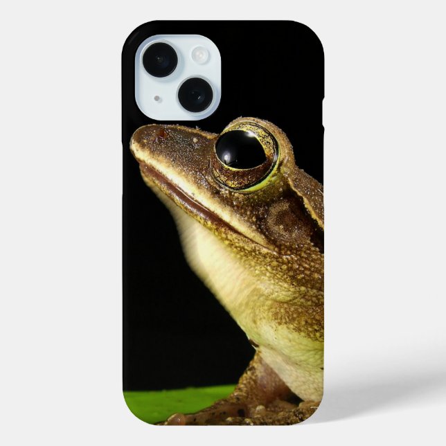 Common Frog on a Leaf Case-Mate iPhone Case (Back)
