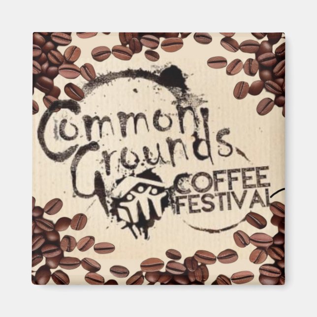 Common Ground Coffee Festival Magnet (Front)