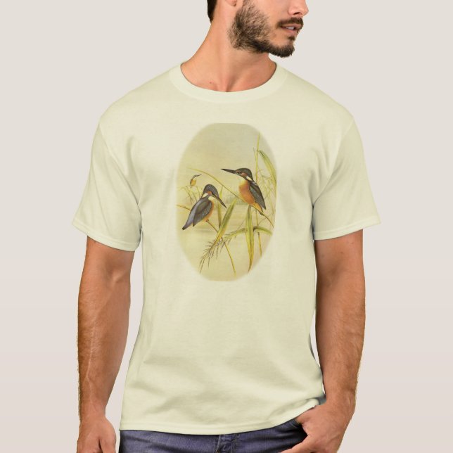 Common Kingfisher (Alcedo atthis) T-Shirt (Front)