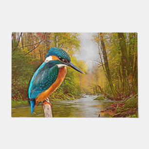 Common Kingfisher Doormat