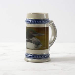 Common Loon Beer Stein, 22 oz Beer Stein