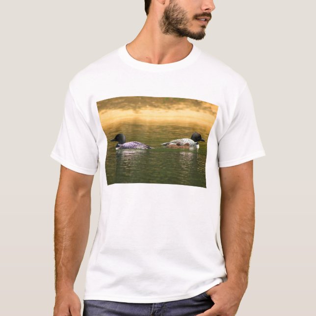 Common Loon Family T-Shirt (Front)