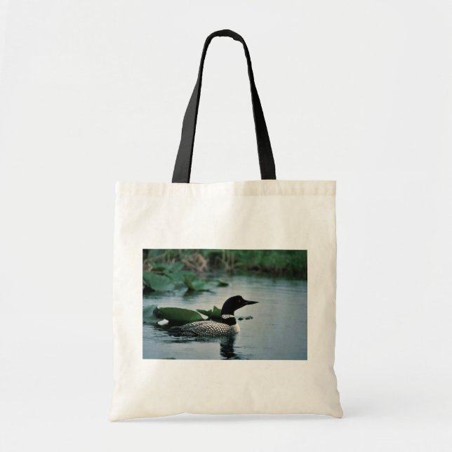 Common Loon on Water Tote Bag (Front)