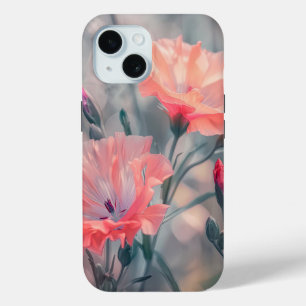 Common Poppy Elegant Botanical Bliss iPhone 15 Case
