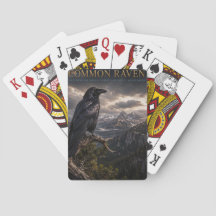 Common Raven Mountain Wilderness ANIMALS Poker