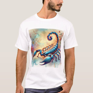 Common scorpion 111024AREF120 - Watercolor T-Shirt