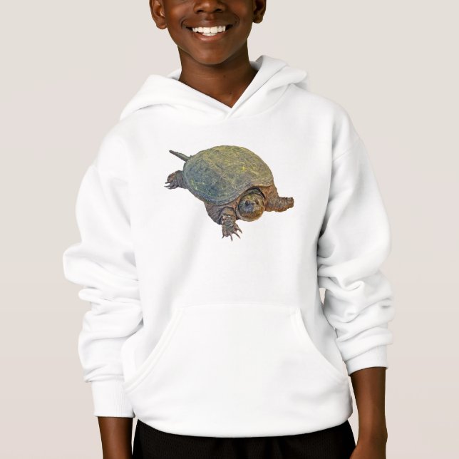 Common Snapping Turtle - Chelydra serpentina (Front)