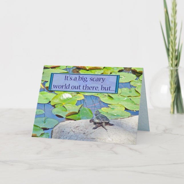 Common Snapping Turtle - Chelydra serpentina Card (Front)