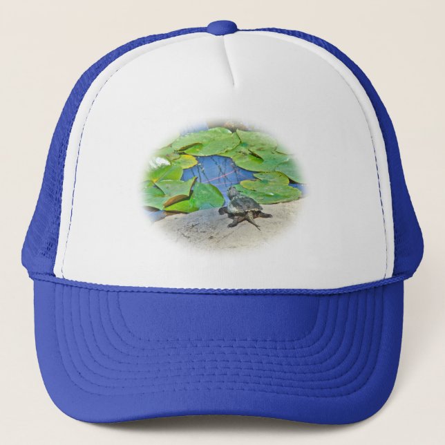 Common Snapping Turtle - Chelydra serpentina Trucker Hat (Front)