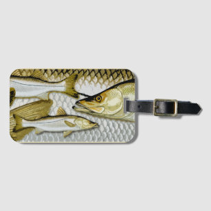 Common Snook Luggage Tag