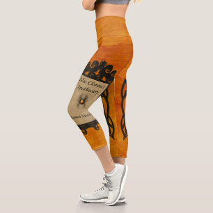 Common Snowdrop Capri Leggings