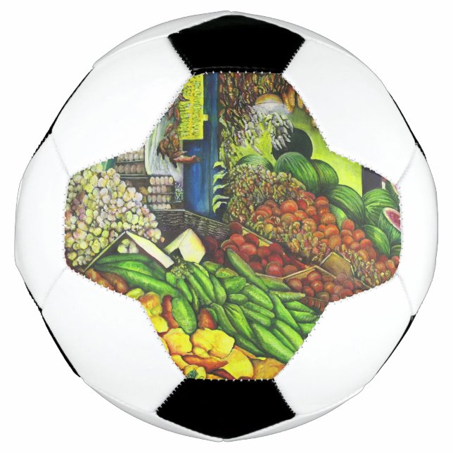 Common Threads of Human Interactions, Budapest Soccer Ball (Front)