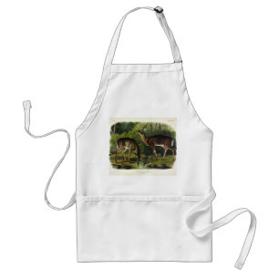 Common (White-tailed) Deer - Audubon's Quadrupeds Standard Apron