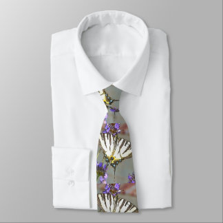 Common Yellow Swallowtail On Lilac Flowers Black O Tie