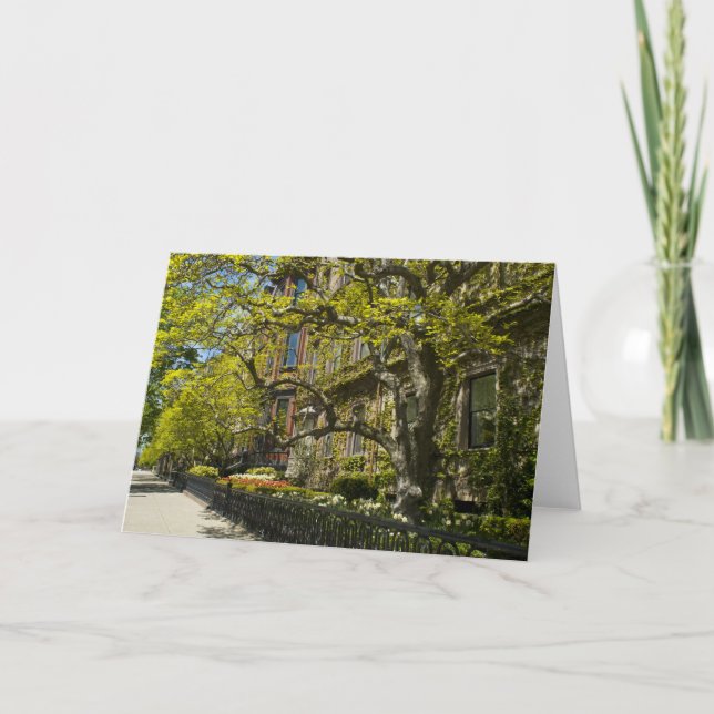 Commonwealth Ave Bldg, Boston MA Card (Front)