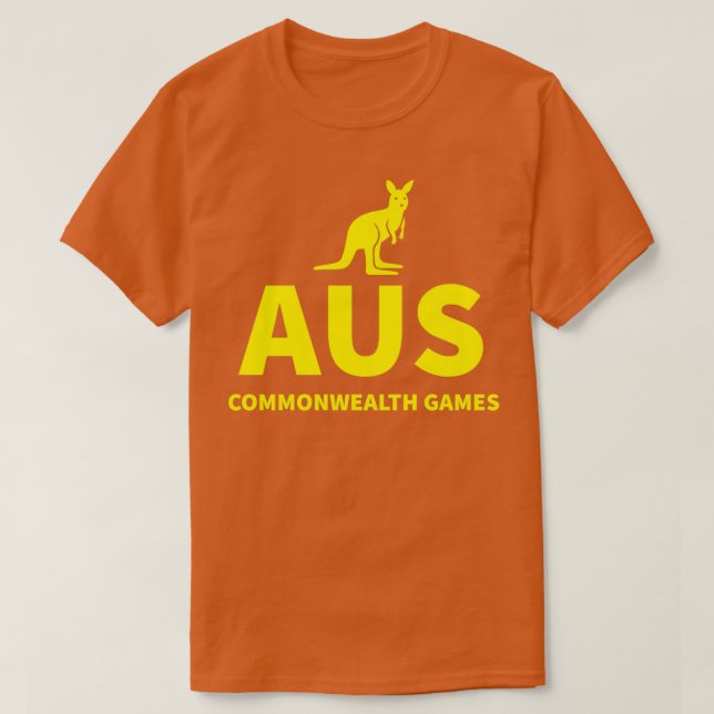 Commonwealth Games Australia T-Shirt (Design Front)