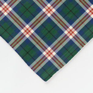 Commonwealth of Kentucky Tartan Fleece Blanket