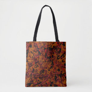 Commotion No. 1 Abstract Tote Bag