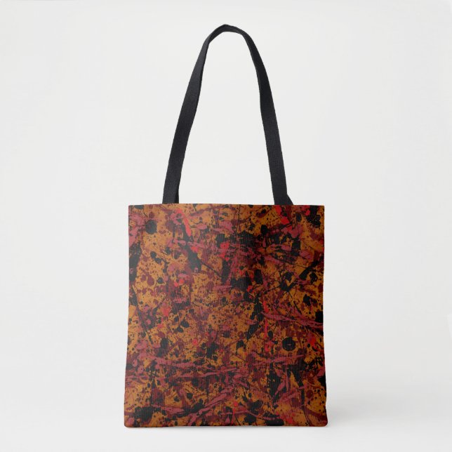 Commotion No. 1 Abstract Tote Bag (Front)