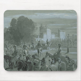 Communard Prisoners Escorted to Versailles, 1871 Mouse Pad