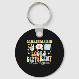 Communication Looks Different For Everyone Speech  Key Ring