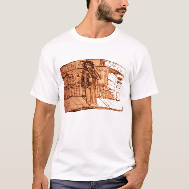 COMMUNICATION POINT WHITE T-Shirt (Front)