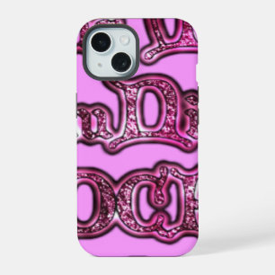 Communication Rocks Pink Hakuna Matata .png iPhone 15 Case