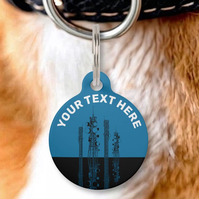 Communication Towers Pet Tag (Creator Uploaded)