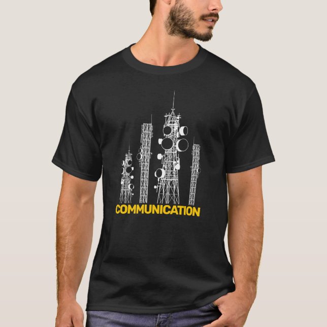 Communication Towers T-Shirt (Front)