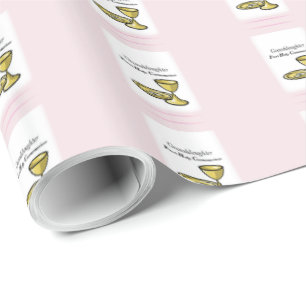 Communion Body and Blood Granddaughter Wrapping Paper